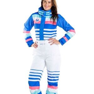 Tipsy Elves Women's Icy U Ski Suit: X-Large